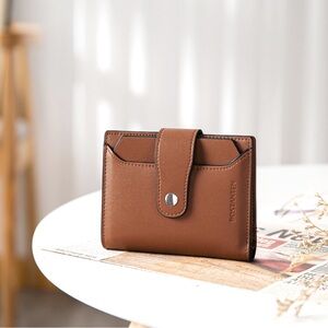 NEW Bostanten Linna Hand Tooled Leather Wallet Genuine Leather